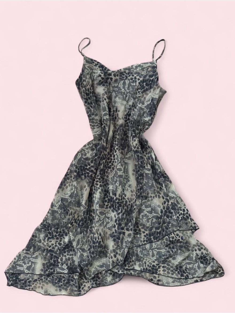 Y2K New York and Co Cowl Neck Dress